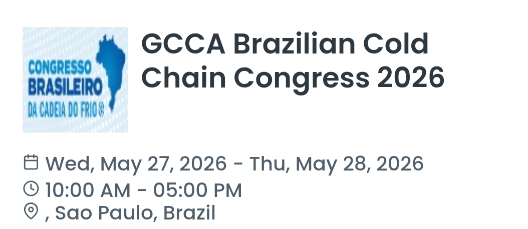 GCCA Brazilian Cold Chain Congress 2026