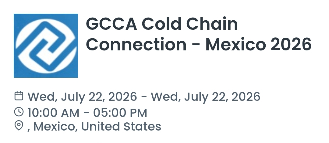 GCCA Cold Chain Connection - Mexico 2026