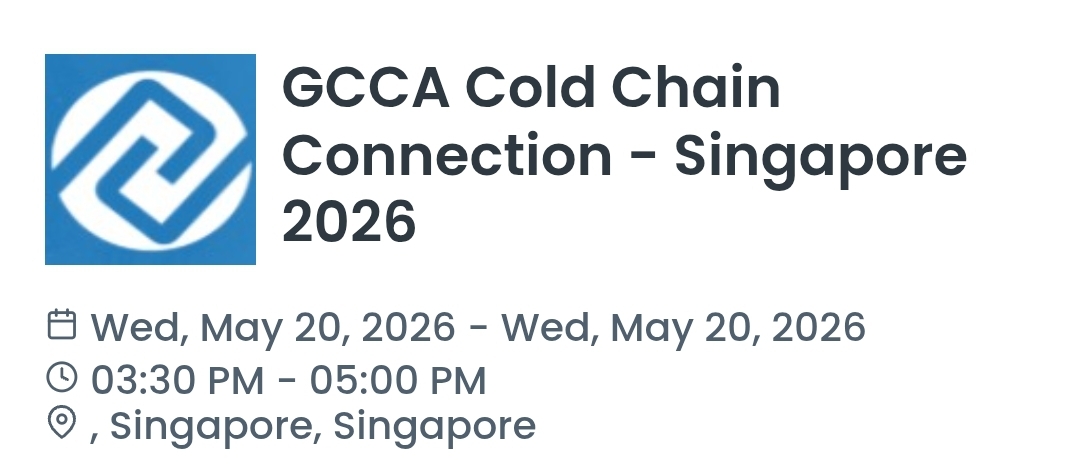 GCCA Cold Chain Connection - Singapore 2026