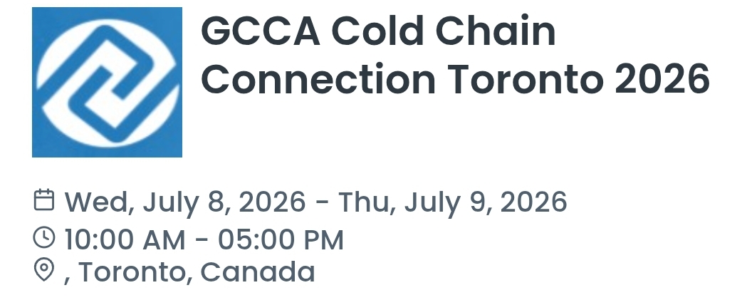 GCCA Cold Chain Connection Toronto 2026