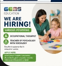 🎓 GEMS Education is hiring: