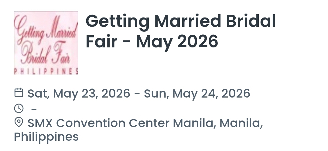 Getting Married Bridal Fair - May 2026