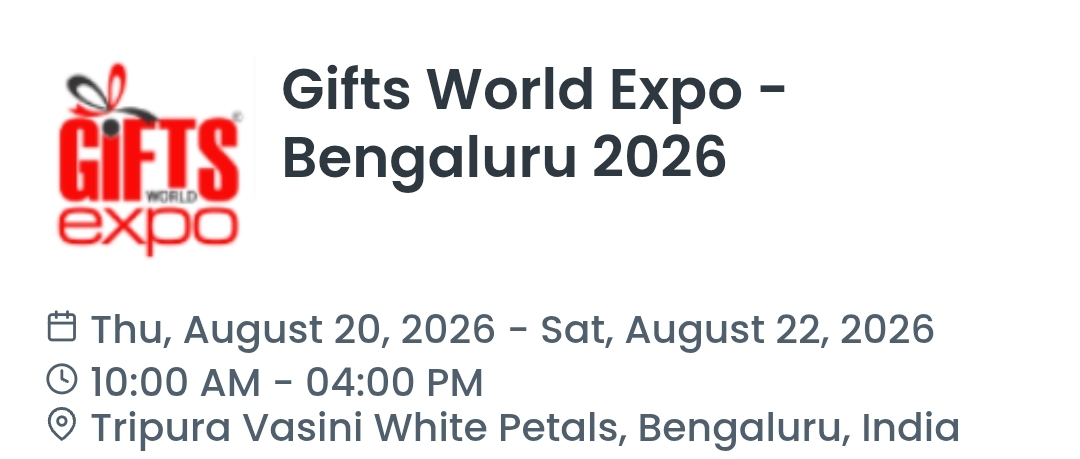 Gifts World Expo - Bengaluru 2026