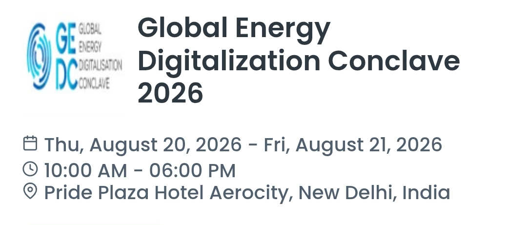 Global Energy Digitalization Conclave 2026