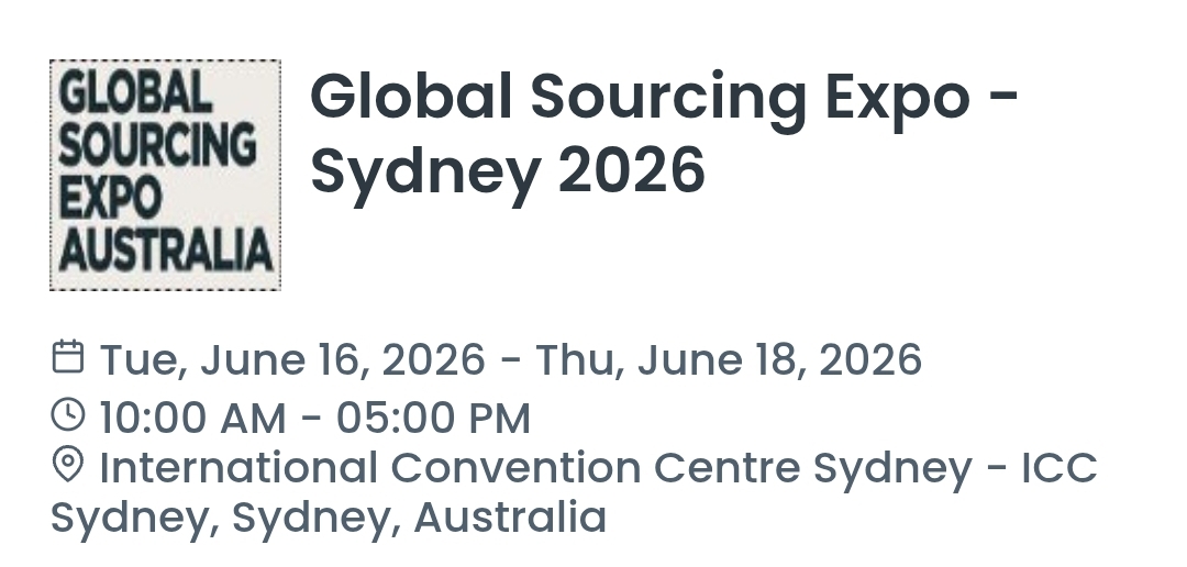 Global Sourcing Expo - Sydney 2026