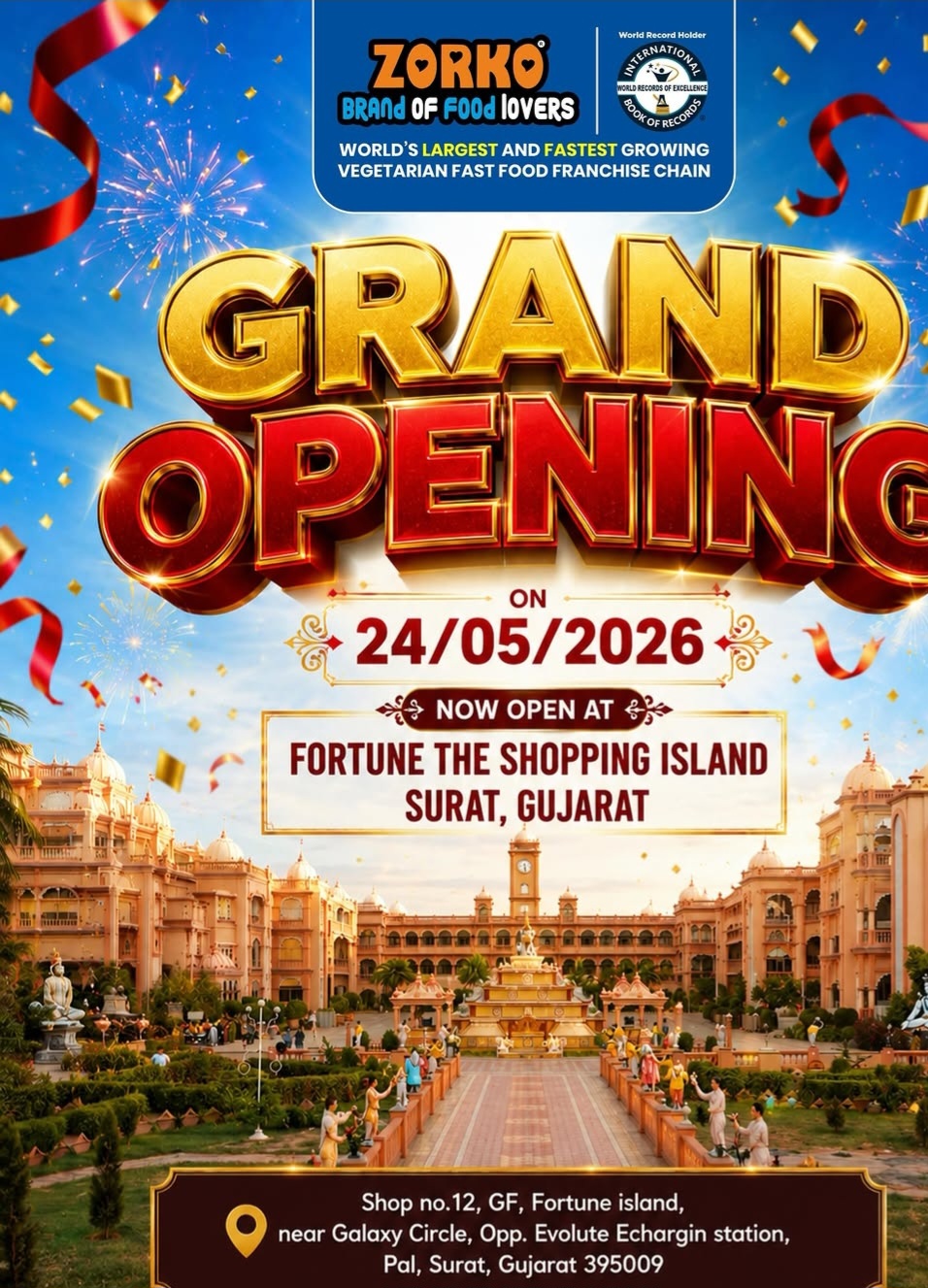 Grand Opening on 24/05/2026