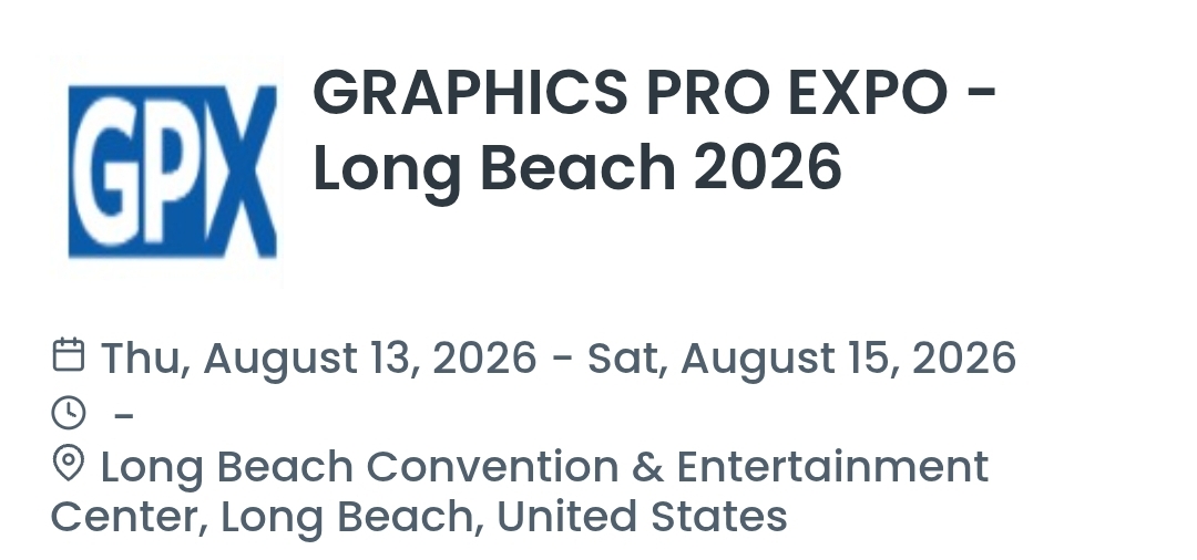 GRAPHICS PRO EXPO - Long Beach 2026