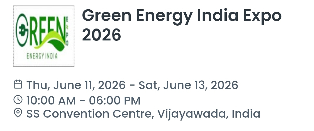 Green Energy India Expo 2026