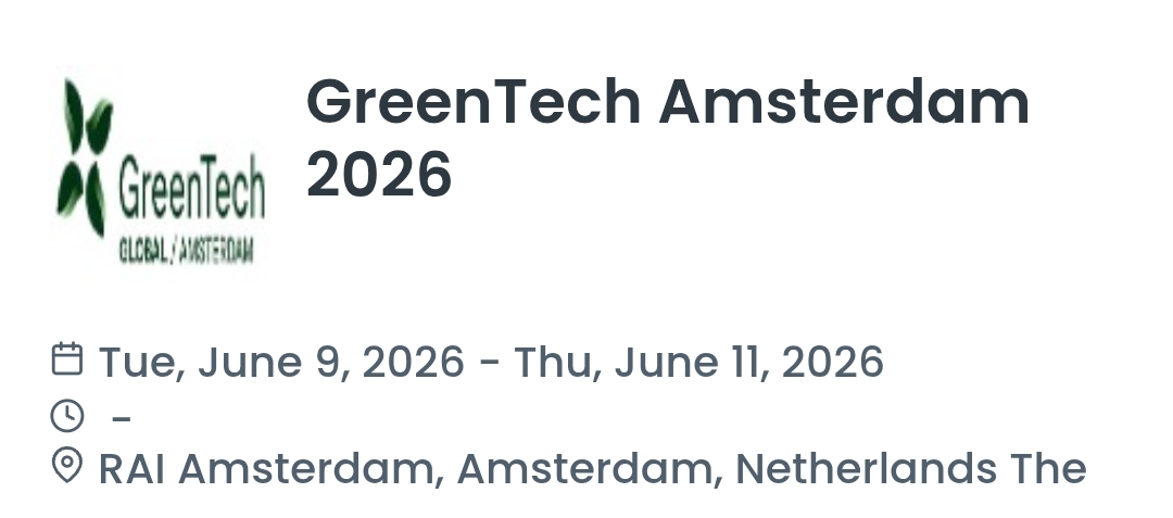 GreenTech Amsterdam 2026