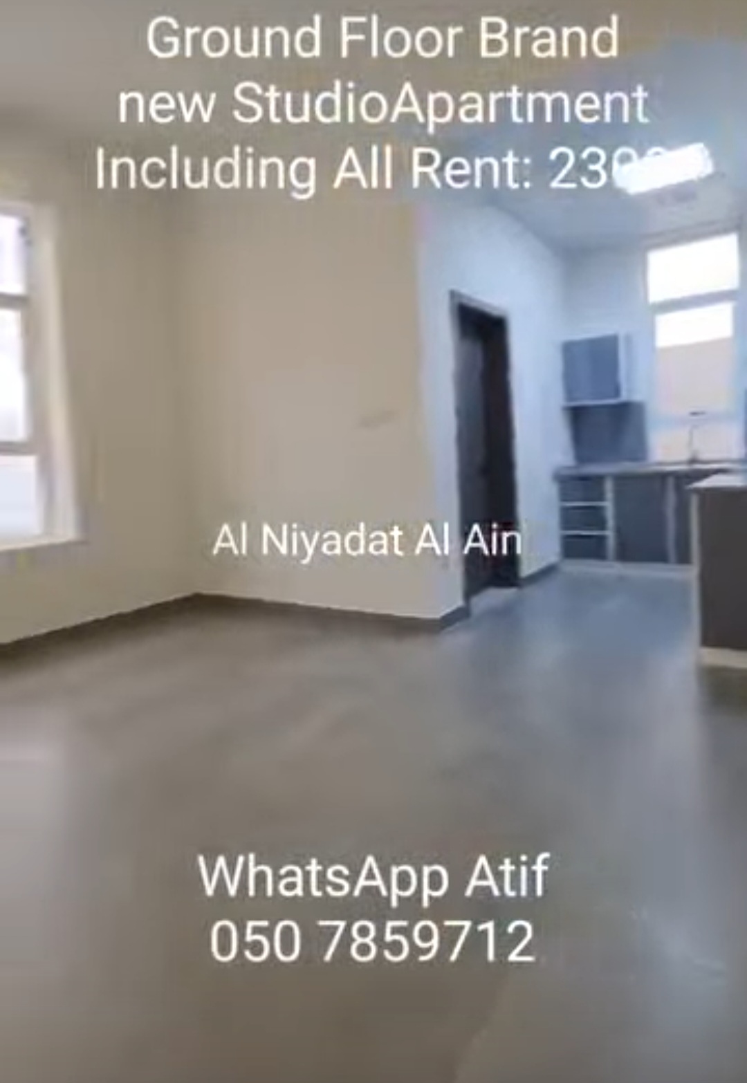 Ground Floor Brand New Studio – Al Niyadat