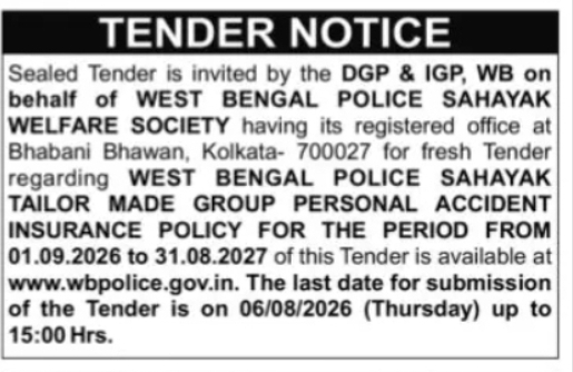 Group Personal Accident Insurance Policy Tender