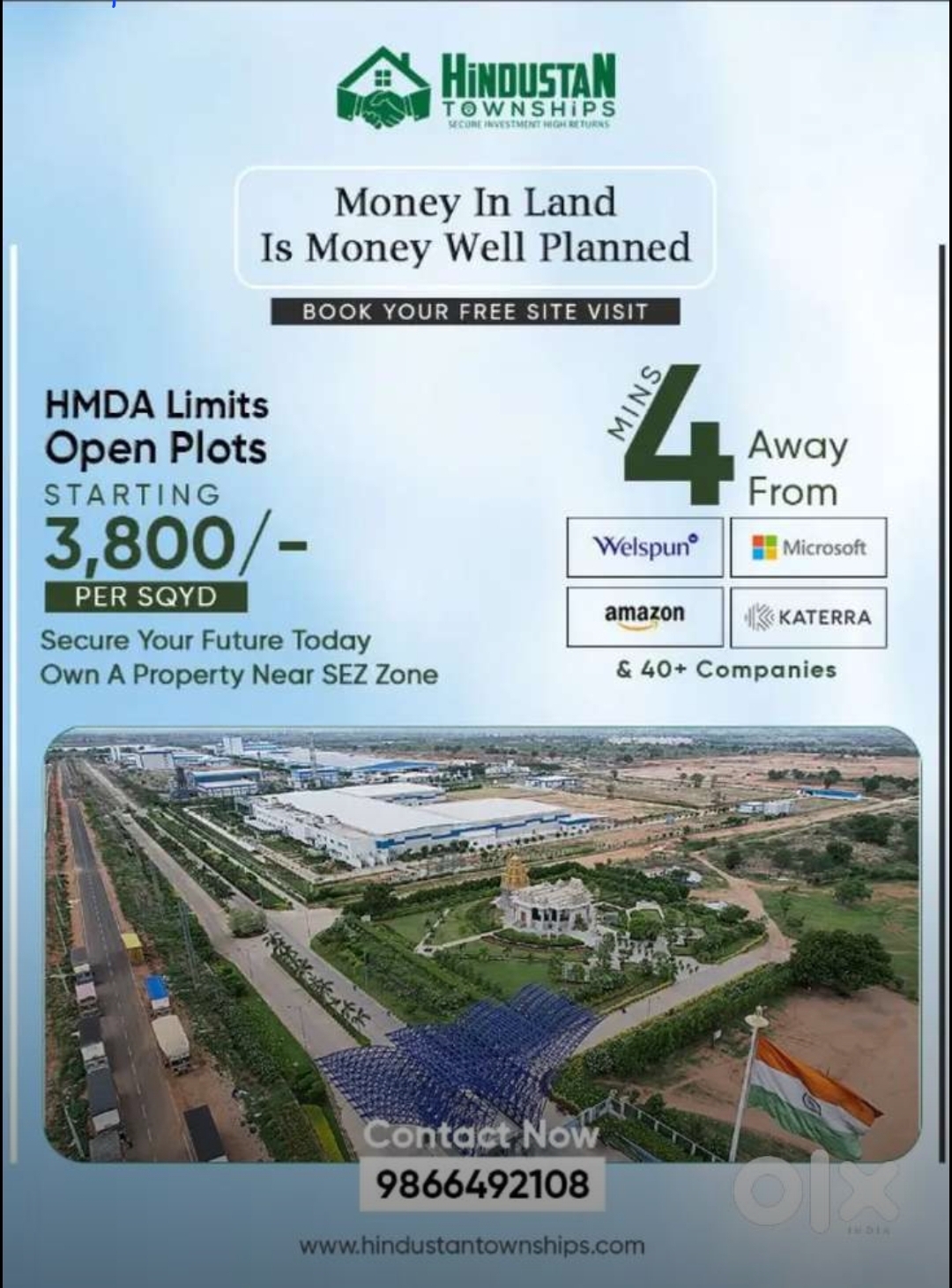 HINDUSTAN TOWNSHIPS – Secure Investment, High Returns