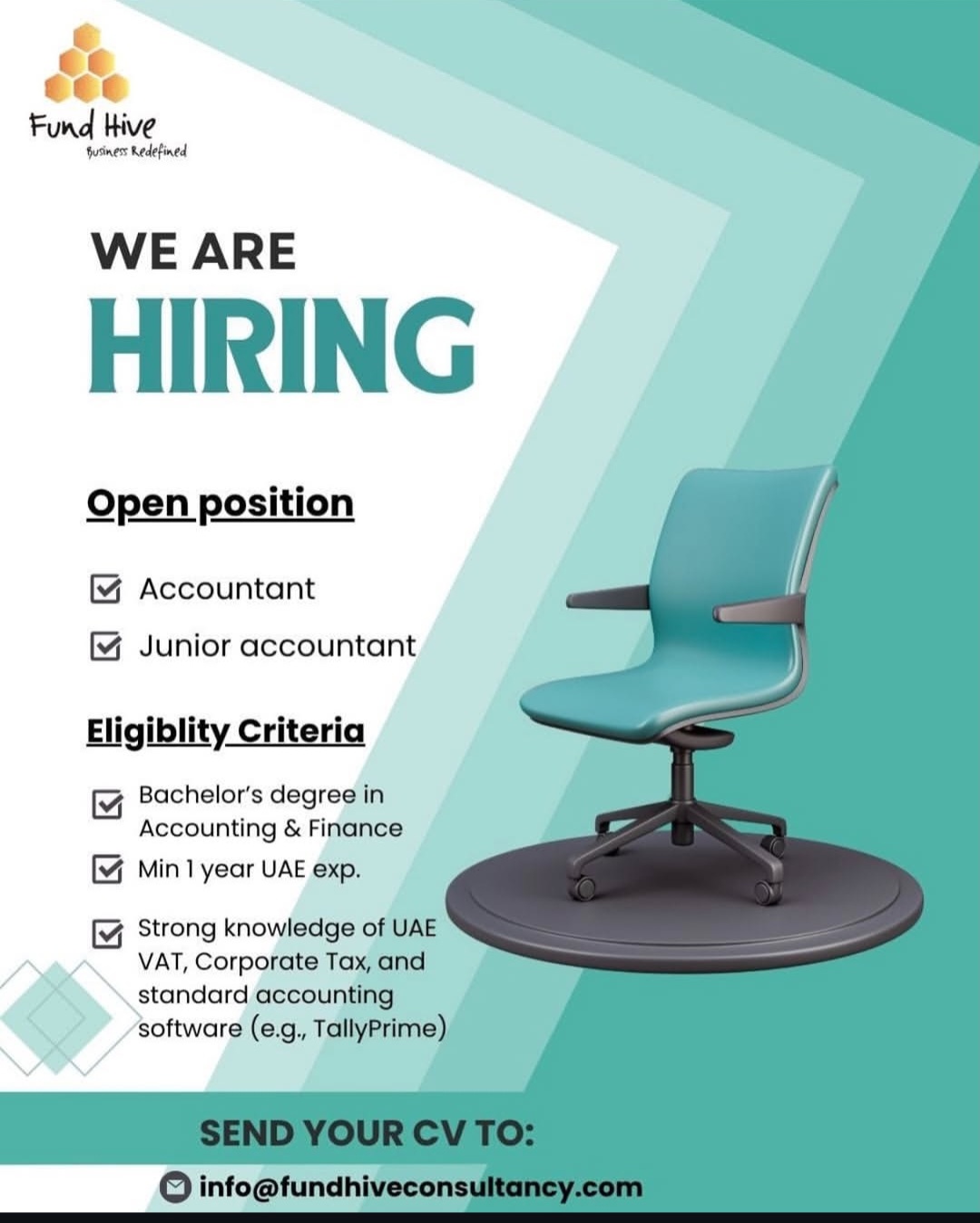Hiring: Accountant / Junior Accountant