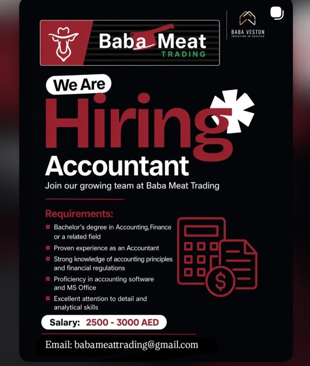 Hiring: Accountant