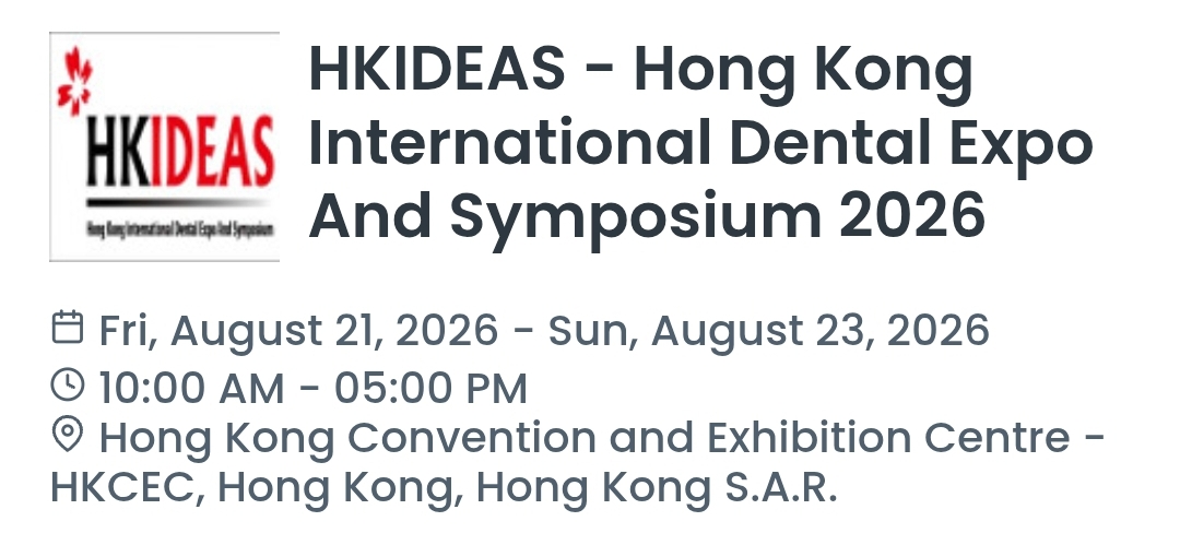 HKIDEAS - Hong Kong International Dental Expo And Symposium 2026
