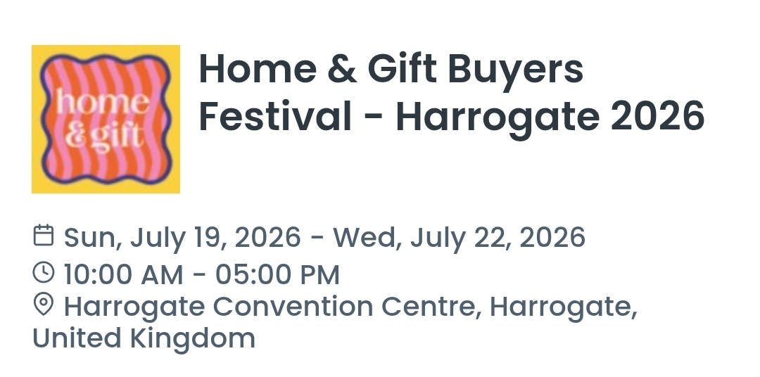 Home & Gift Buyers Festival - Harrogate 2026