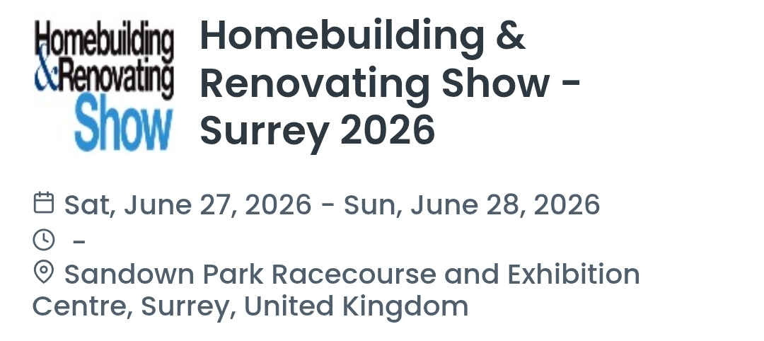 Homebuilding & Renovating Show - Surrey 2026