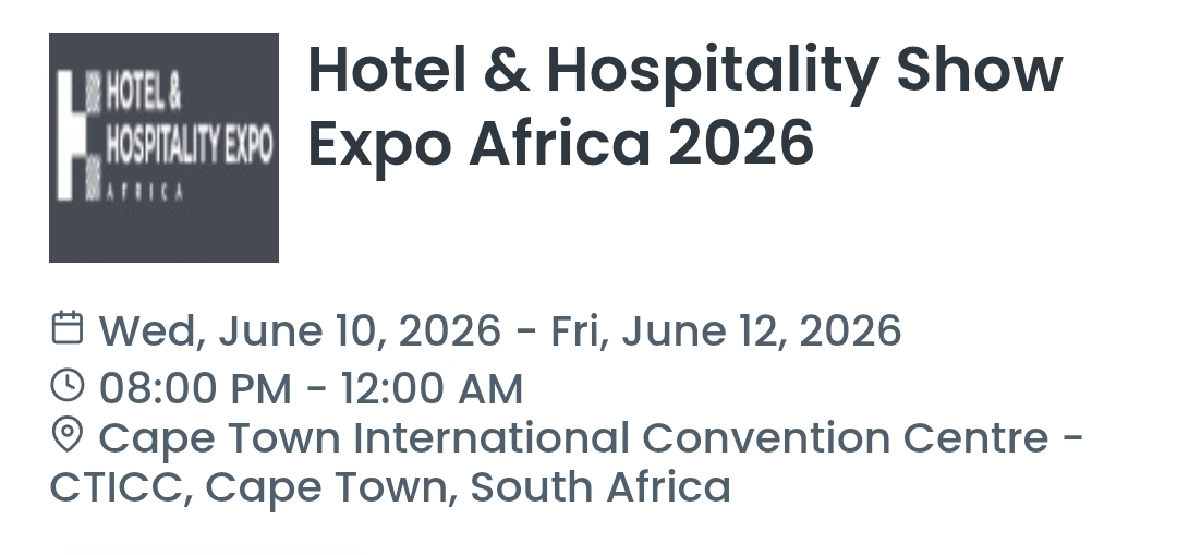 Hotel & Hospitality Show Expo Africa 2026
