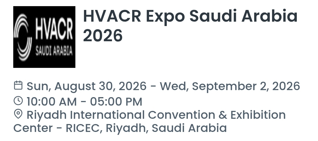 HVACR Expo Saudi Arabia 2026