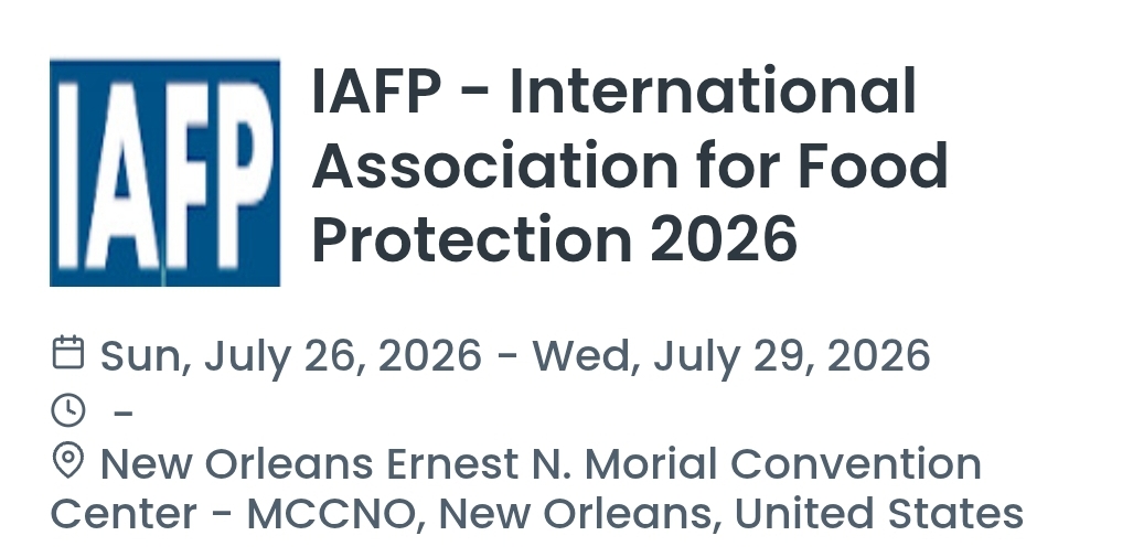 IAFP - International Association for Food Protection 2026