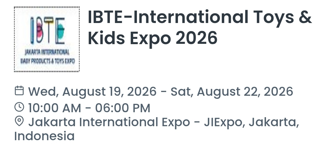 IBTE-International Toys & Kids Expo 2026