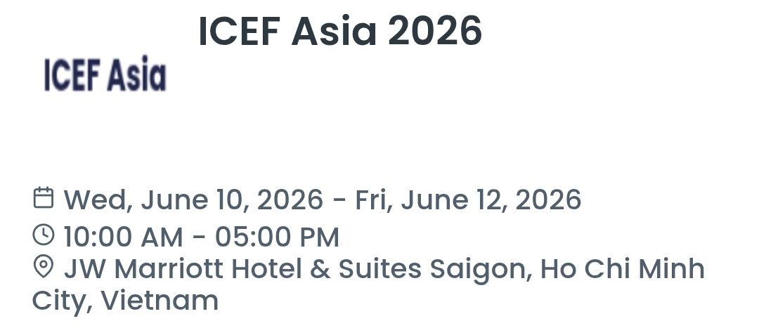 ICEF Asia 2026