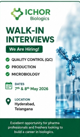 🚨 ICHOR Biologics Hiring Alert 🚨