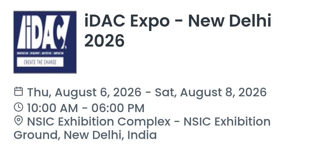 iDAC Expo - New Delhi 2026