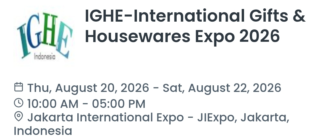 IGHE-International Gifts & Housewares Expo 2026