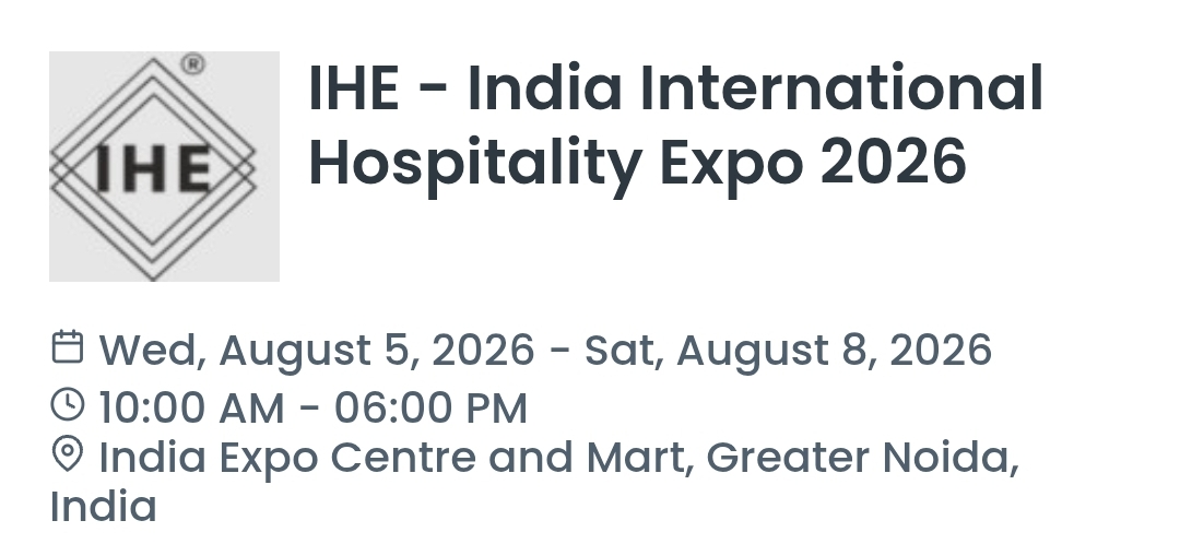IHE - India International Hospitality Expo 2026