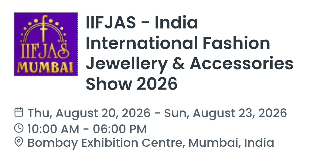 IIFJAS - India International Fashion Jewellery & Accessories Show 2026