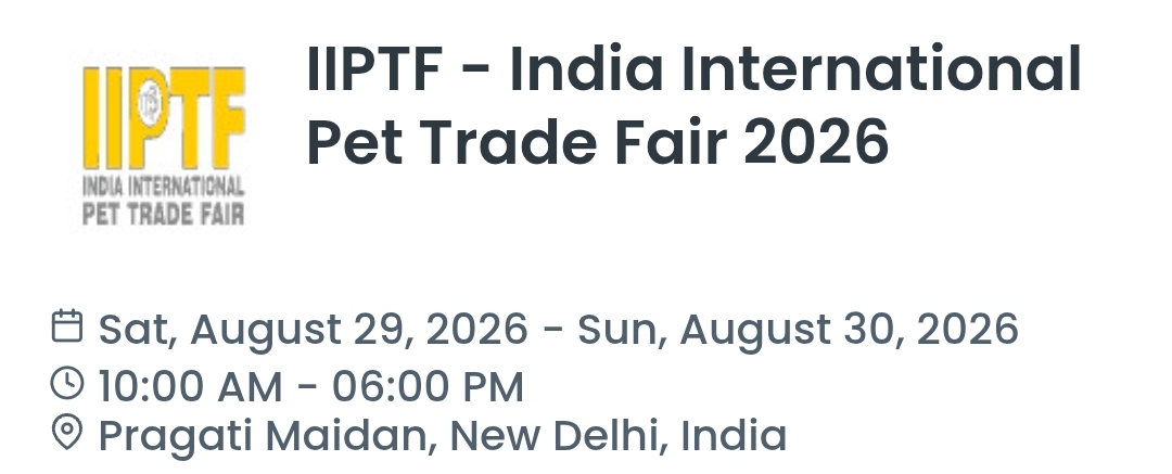 IIPTF - India International Pet Trade Fair 2026