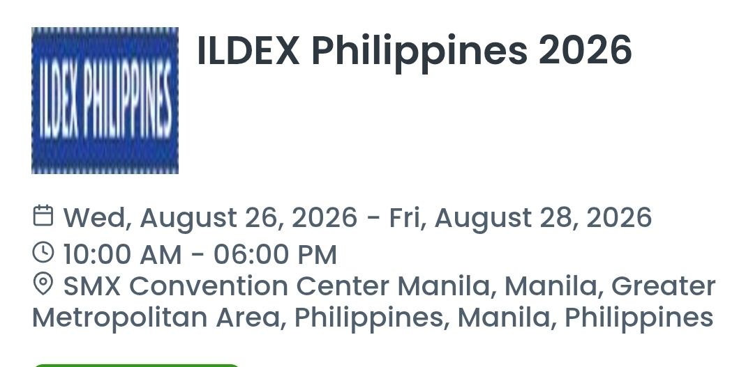 ILDEX Philippines 2026