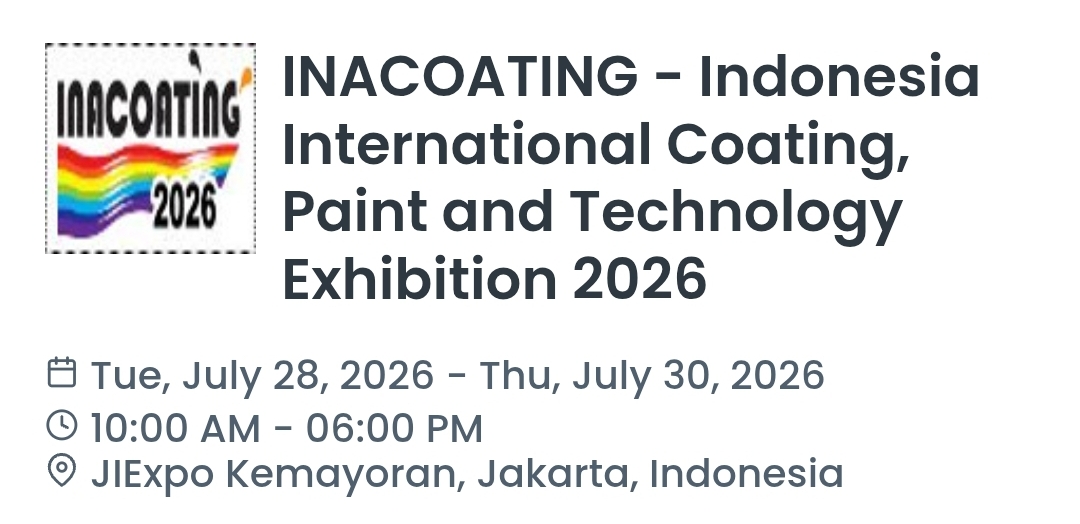 INACOATING - Indonesia International Coating, Paint and Technology Exhibition 2026
