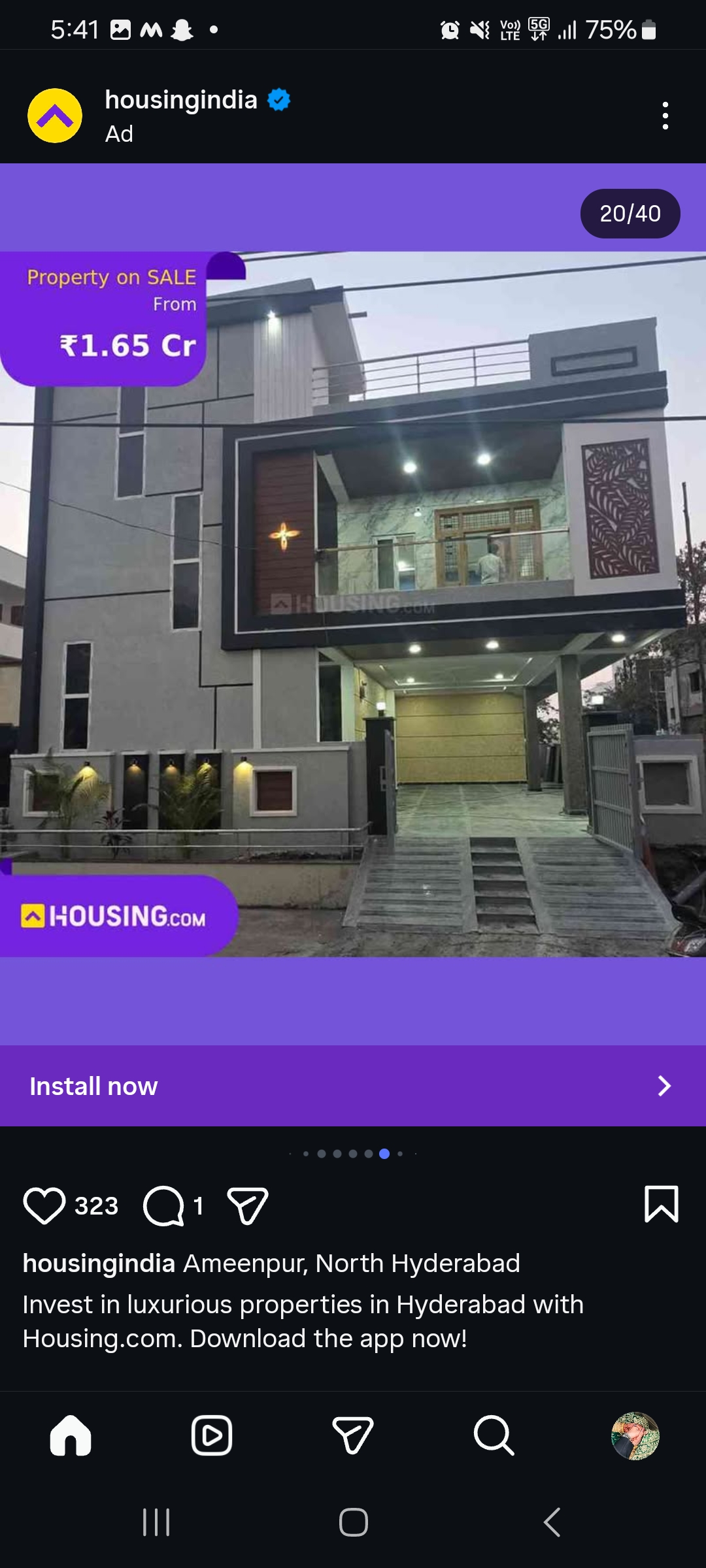 🏡 Independent House for Sale – Ameenpur,