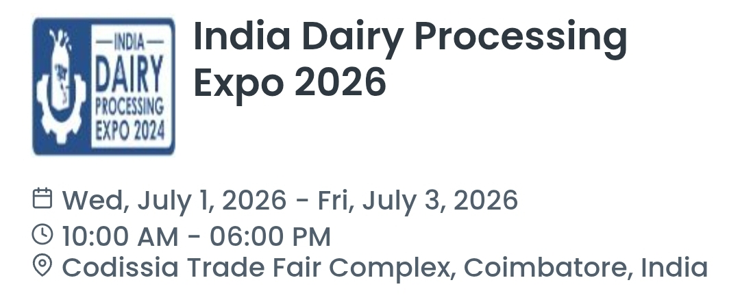 India Dairy Processing Expo 2026