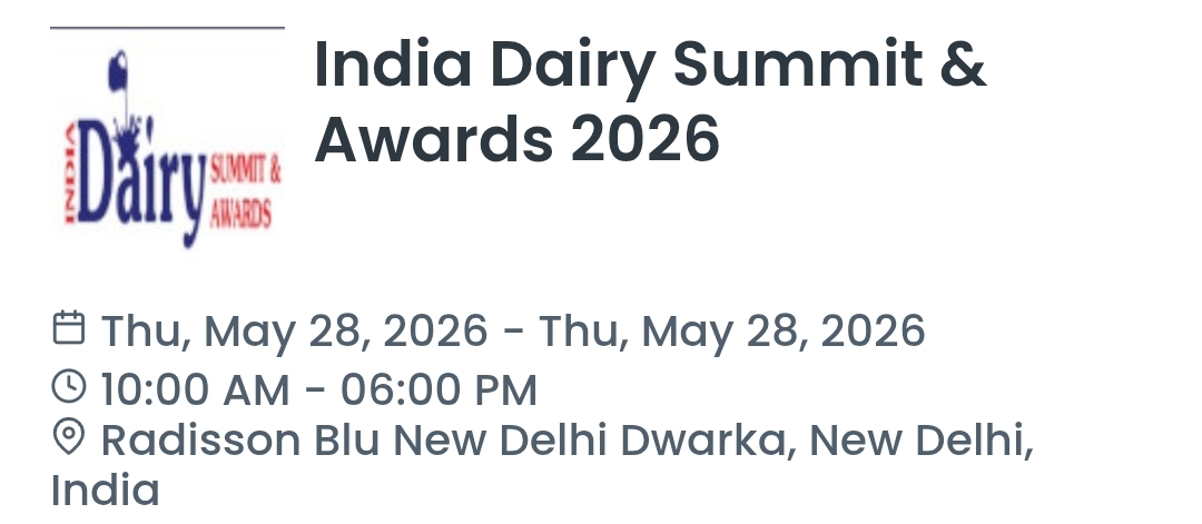 India Dairy Summit & Awards 2026