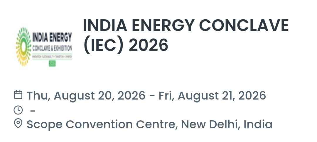 INDIA ENERGY CONCLAVE (IEC) 2026
