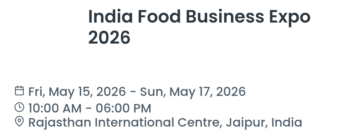 India Food Business Expo 2026