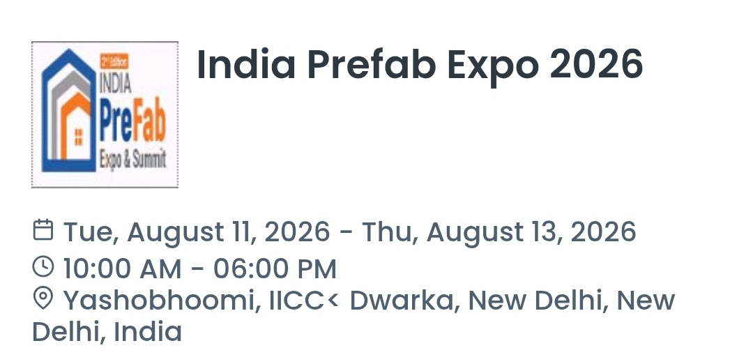 India Prefab Expo 2026