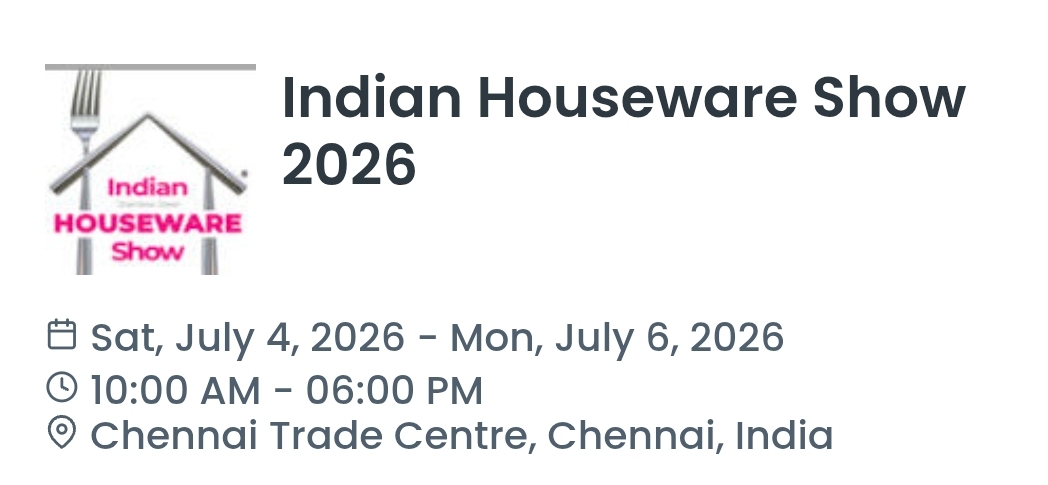 Indian Houseware Show 2026