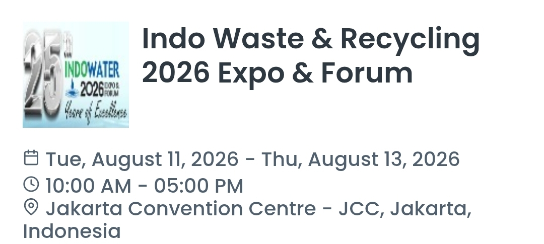 Indo Waste & Recycling 2026 Expo & Forum