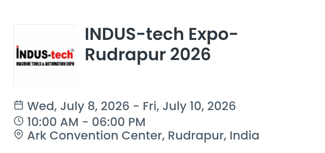 INDUS-tech Expo- Rudrapur 2026