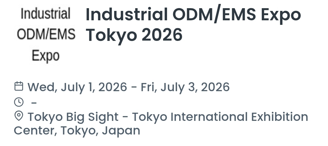 Industrial ODM/EMS Expo Tokyo 2026
