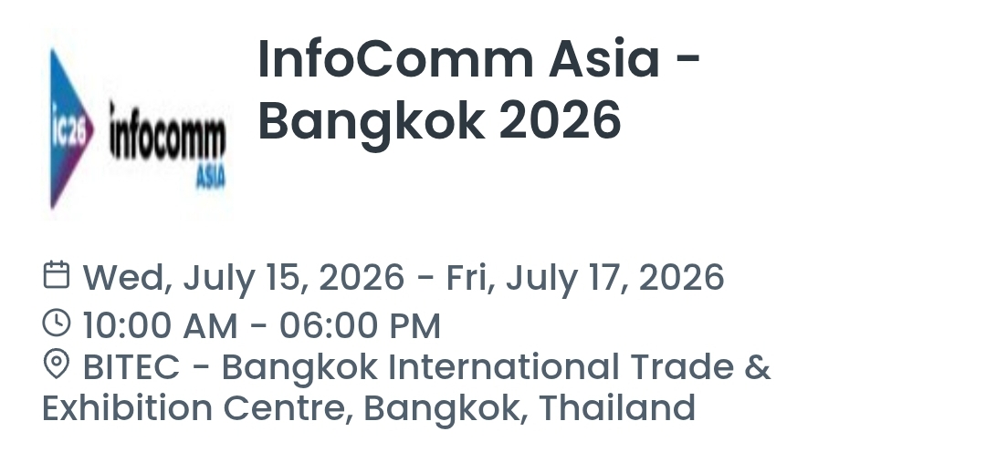 InfoComm Asia - Bangkok 2026