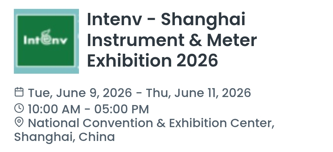 Intenv - Shanghai Instrument & Meter Exhibition 2026