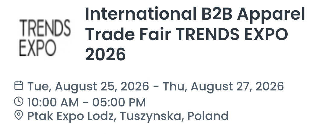 International B2B Apparel Trade Fair TRENDS EXPO 2026