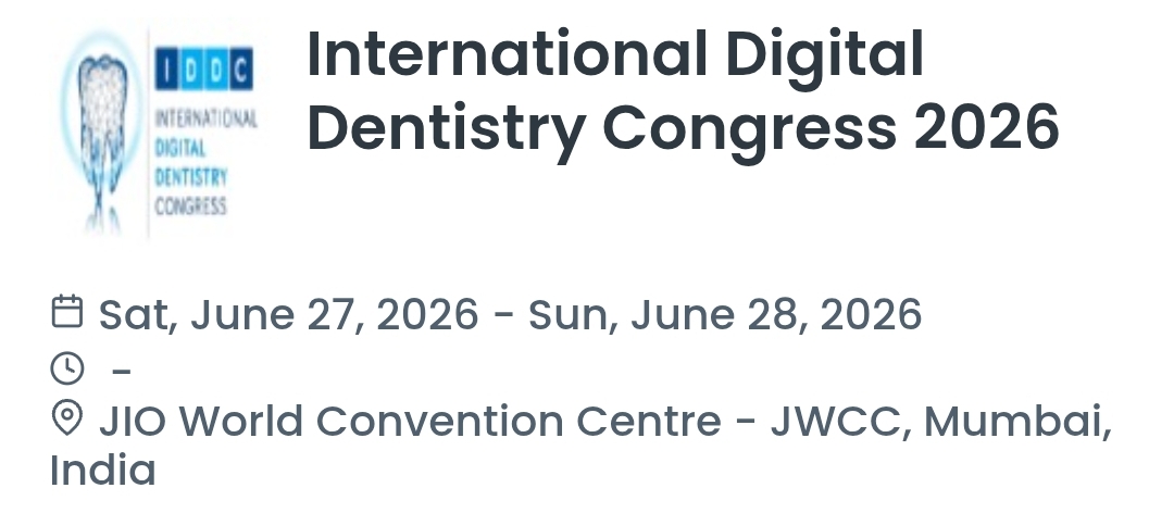 International Digital Dentistry Congress 2026