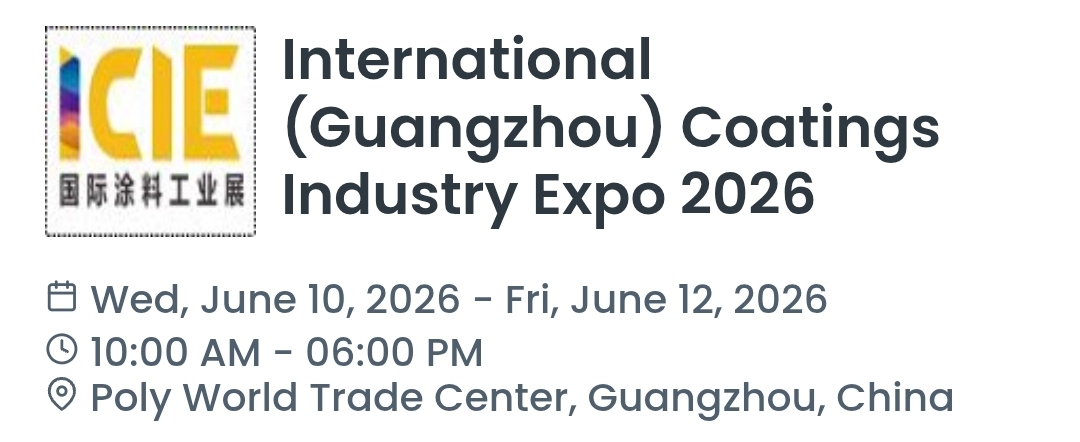 International (Guangzhou) Coatings Industry Expo 2026
