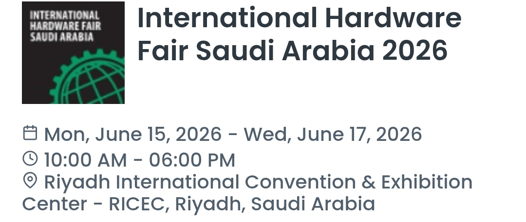 International Hardware Fair Saudi Arabia 2026